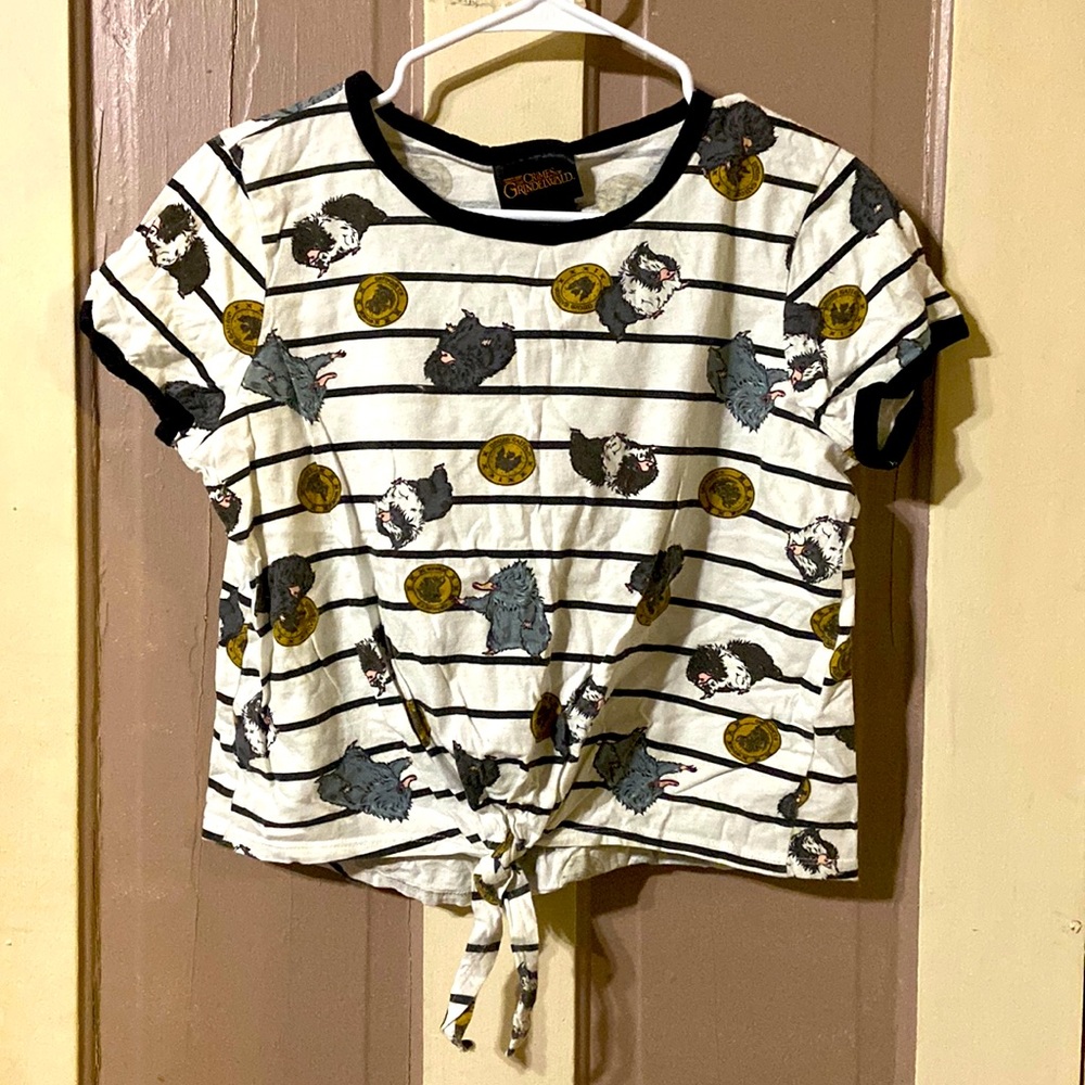 Unique cap sleeve t-shirt